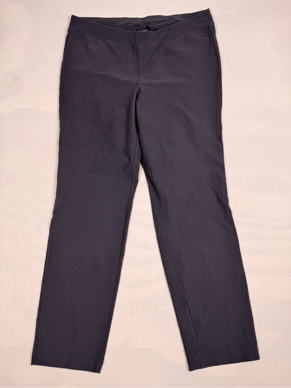 Eileen Fisher Washable Stretch Crepe Slim Pant Gray Women’s M Retail $198